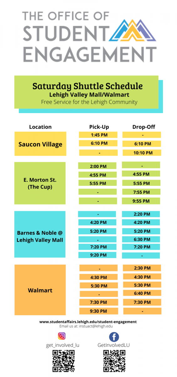 Free Shuttle Bus Service Student Affairs